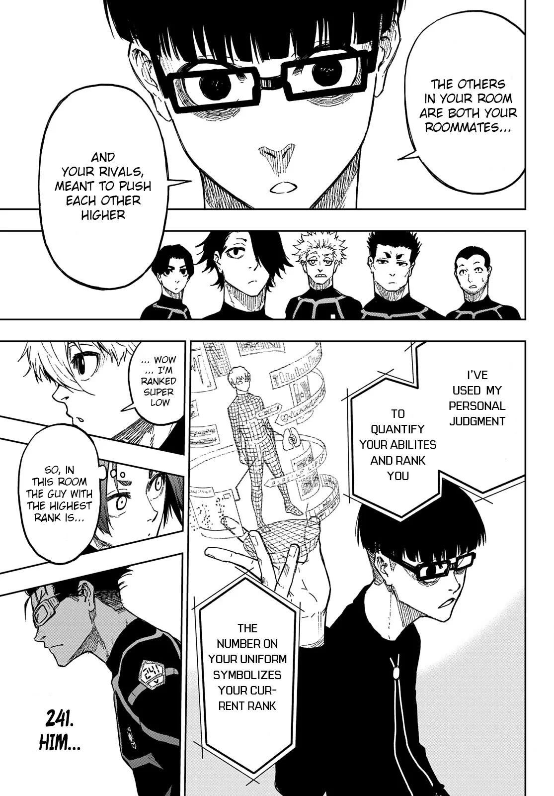 blue lock chapter images