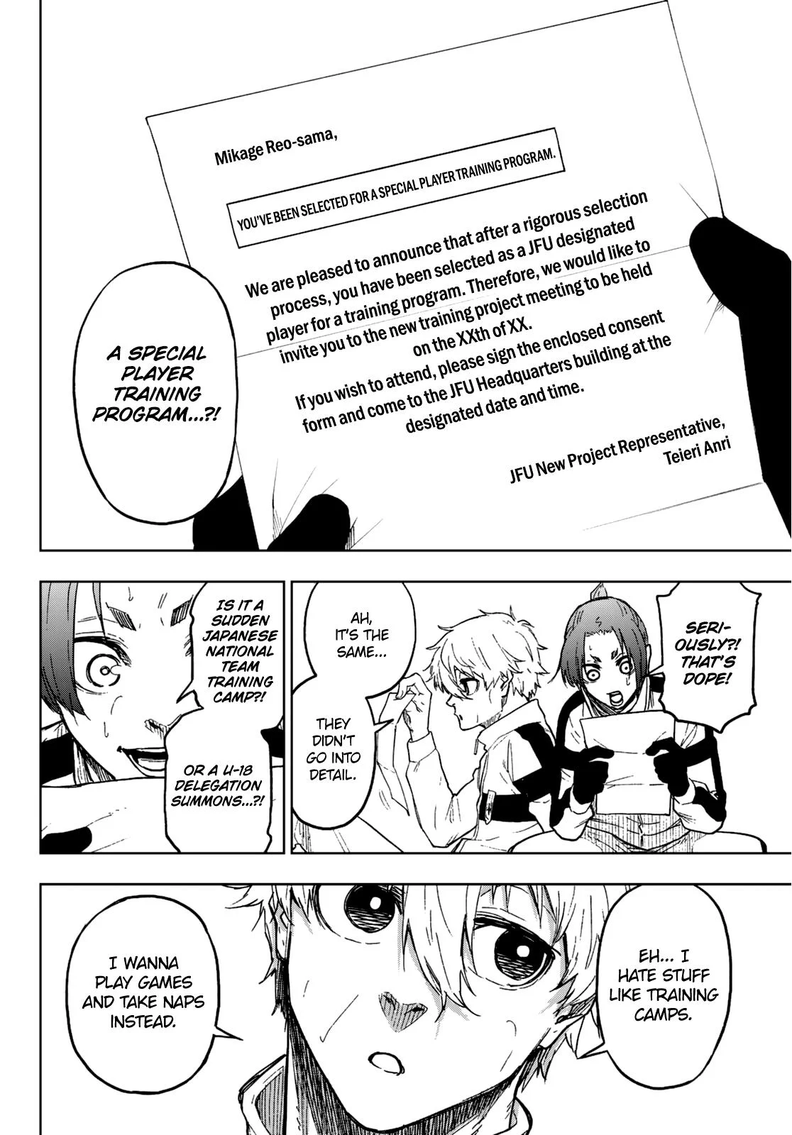 blue lock manga