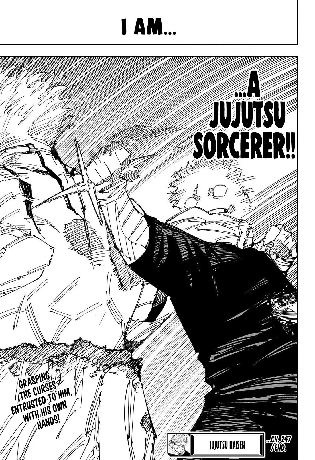 Jujutsu Kaisen, CHAPTER 247 - Read in English